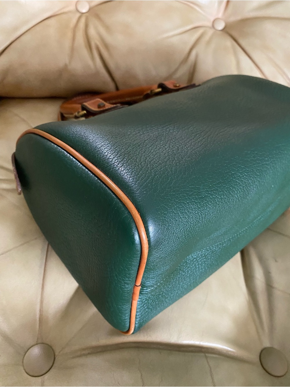LKNW Dooney & Bourke Vintage R28 Satchel Top Handle All Weather Leather Ivy - Picture 12 of 16